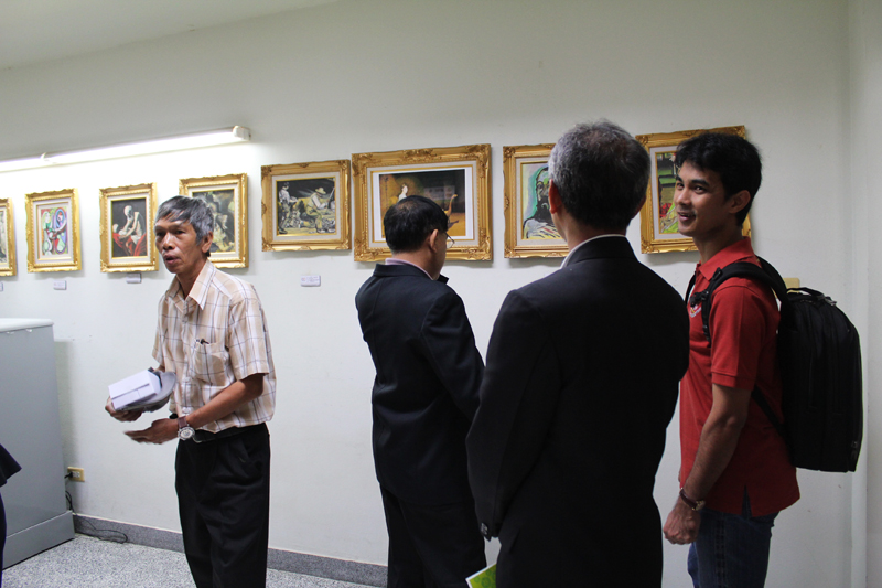 ม.ราชภัฎสงขลา ดูงานภาควิชาศิลปะและการออกแบบ