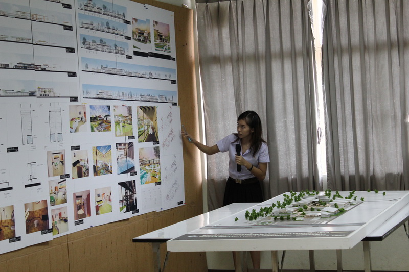 นำเสนอผลงานวิทยานิพนธ์