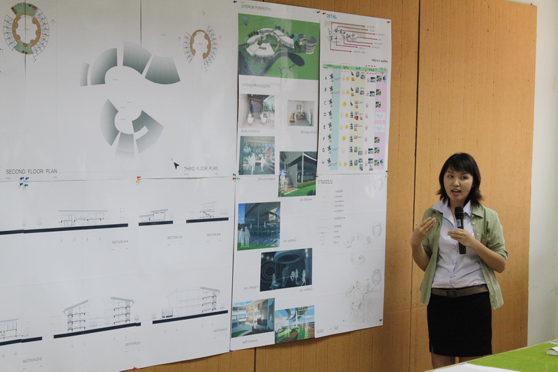 นำเสนอผลงานวิทยานิพนธ์