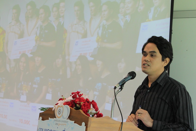 ร่วมแถลงข่าวมหาวิทยาลัย ประจำเดือนพฤษภาคม 2554