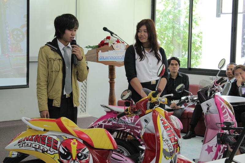 ร่วมแถลงข่าวมหาวิทยาลัย ประจำเดือนพฤษภาคม 2554