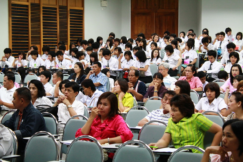 ปฐมนิเทศนิสิตใหม่ ประจำปีการศึกษา 2554