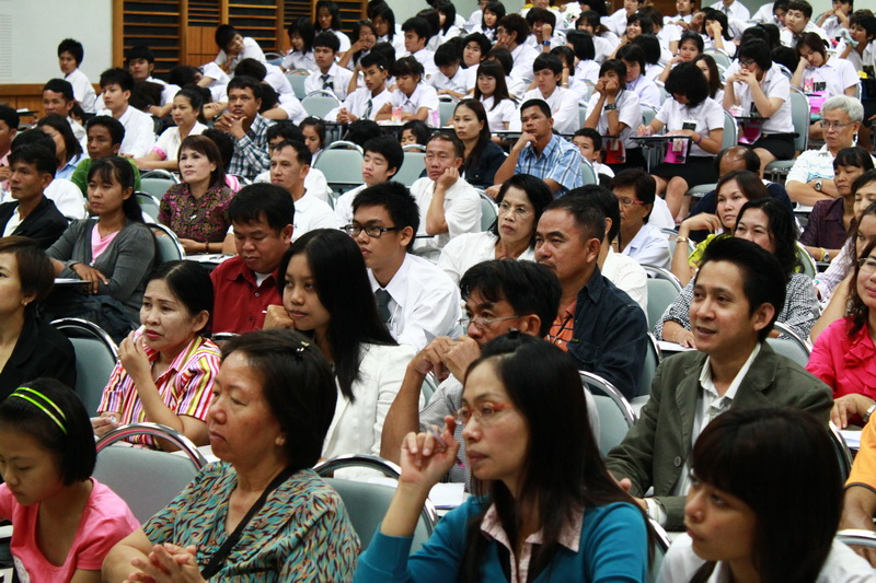 ปฐมนิเทศนิสิตใหม่ ประจำปีการศึกษา 2554