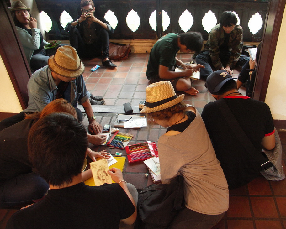 โครงการทัศนศึกษา ในรายวิชาประวัติศาสตร์สถาปัตยกรรม 701222 ประจำปีการศึกษา 2554 ระหว่างวันที่ 29 - 31 กรกฎาคม 2554