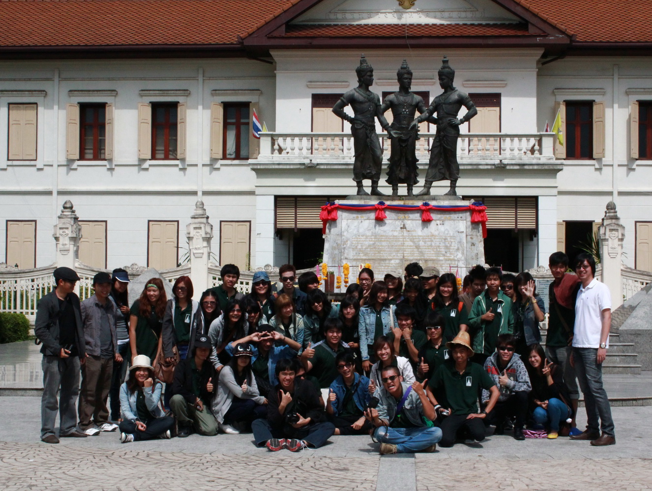 โครงการทัศนศึกษา ณ จังหวัดเชียงใหม่ ระหว่างวันที่ 9-10 กรกฎาคม 2554 รายวิชาการออกแบบอาคารขนาดเล็ก 701212