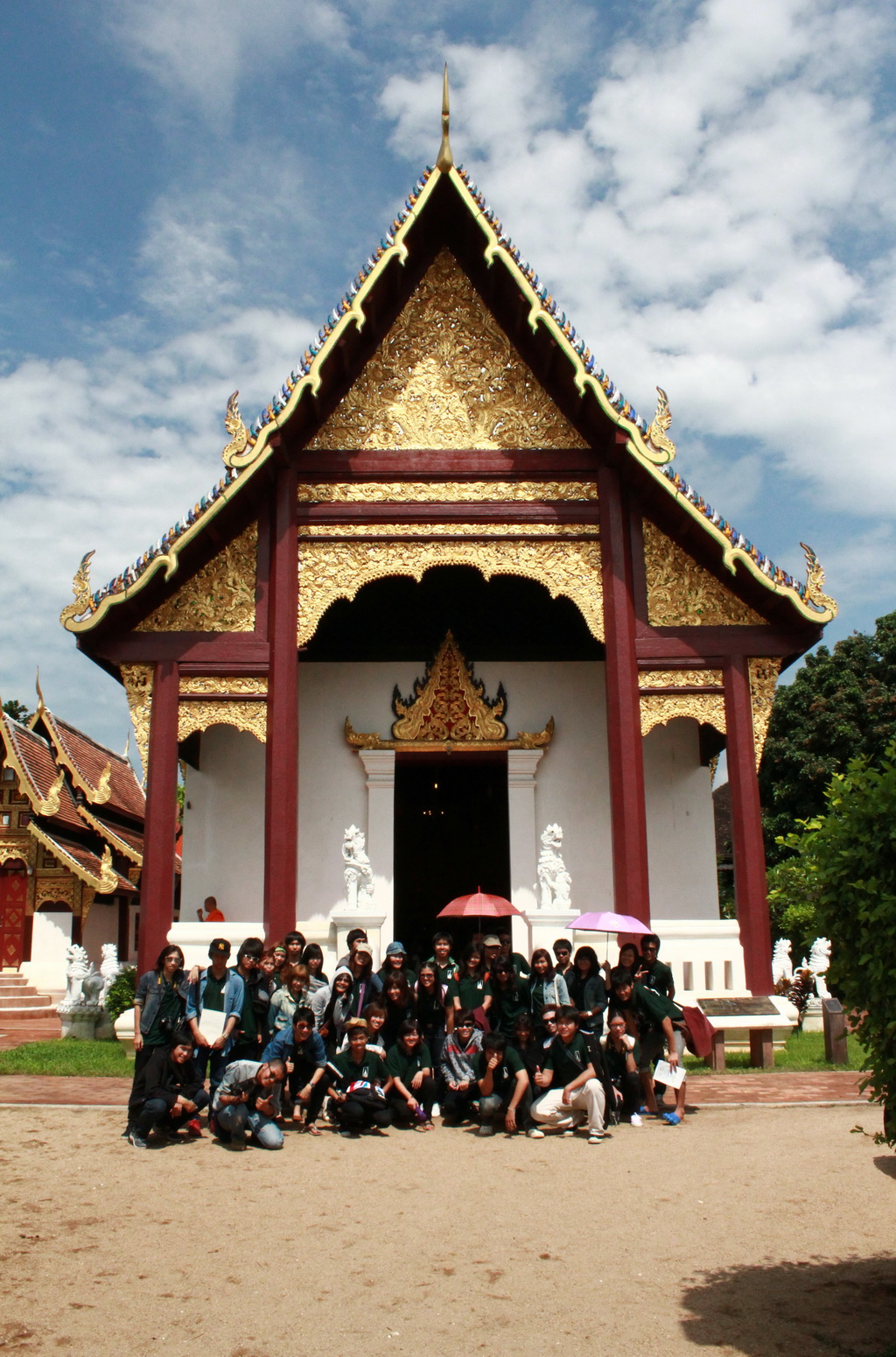 โครงการทัศนศึกษา ณ จังหวัดเชียงใหม่ ระหว่างวันที่ 9-10 กรกฎาคม 2554 รายวิชาการออกแบบอาคารขนาดเล็ก 701212