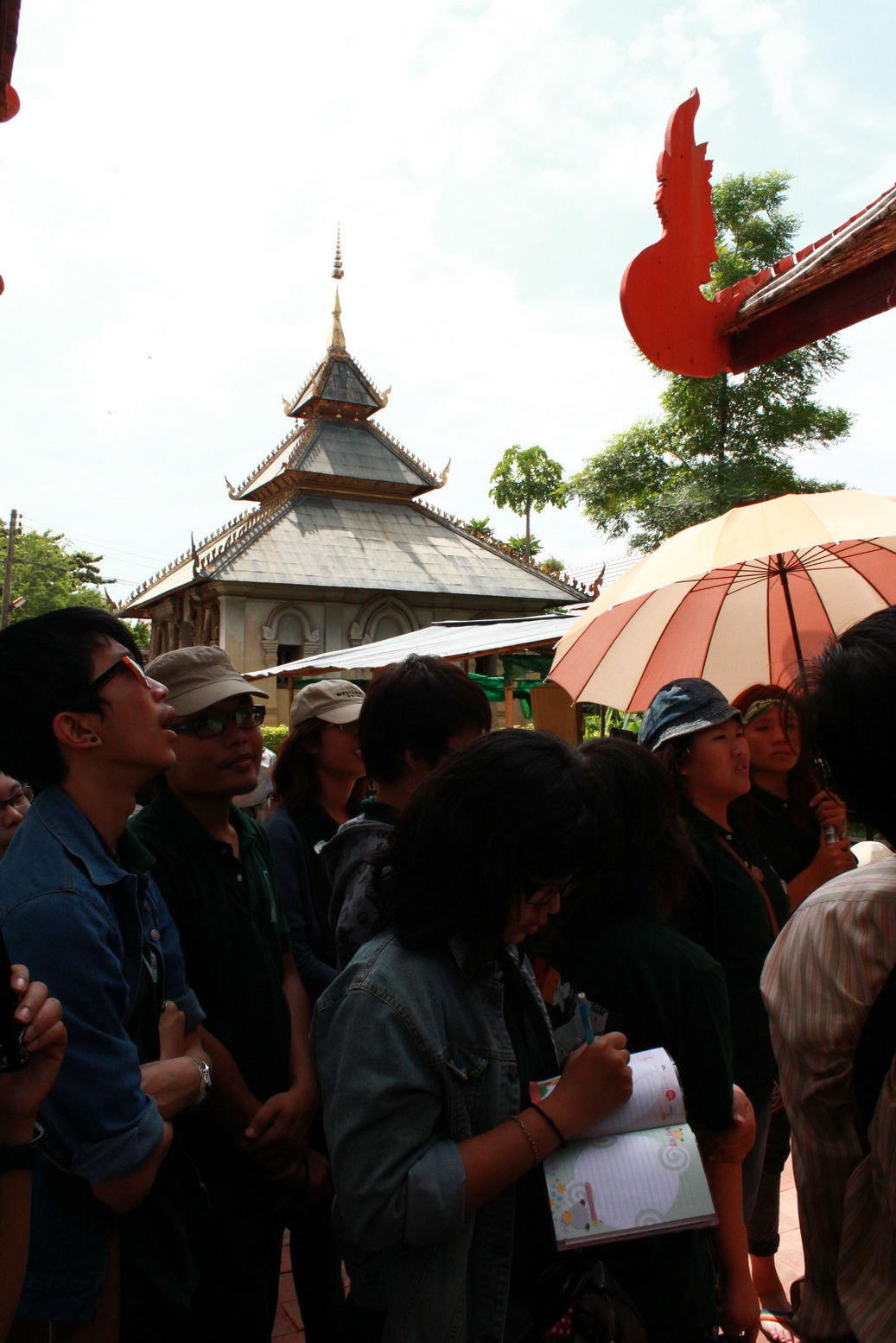 โครงการทัศนศึกษา ณ จังหวัดเชียงใหม่ ระหว่างวันที่ 9-10 กรกฎาคม 2554 รายวิชาการออกแบบอาคารขนาดเล็ก 701212