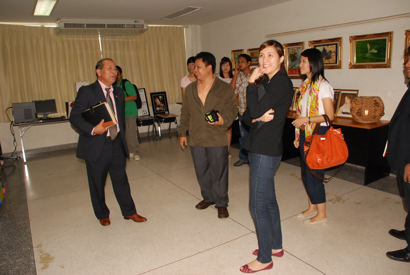 สถาบันเทคโนโลยีพระจอมเกล้าเจ้าคุณทหารลาดกระบัง ศึกษาดูงาน
