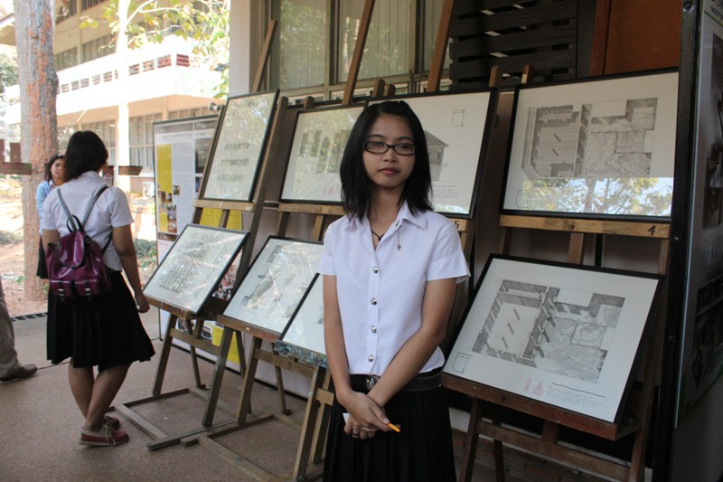 เข้าร่วมกิจกรรมโครงการ Open house 2011/2012  คณะสถาปัตยกรรมศาสตร์  มหาวิทยาลัยขอนแก่น