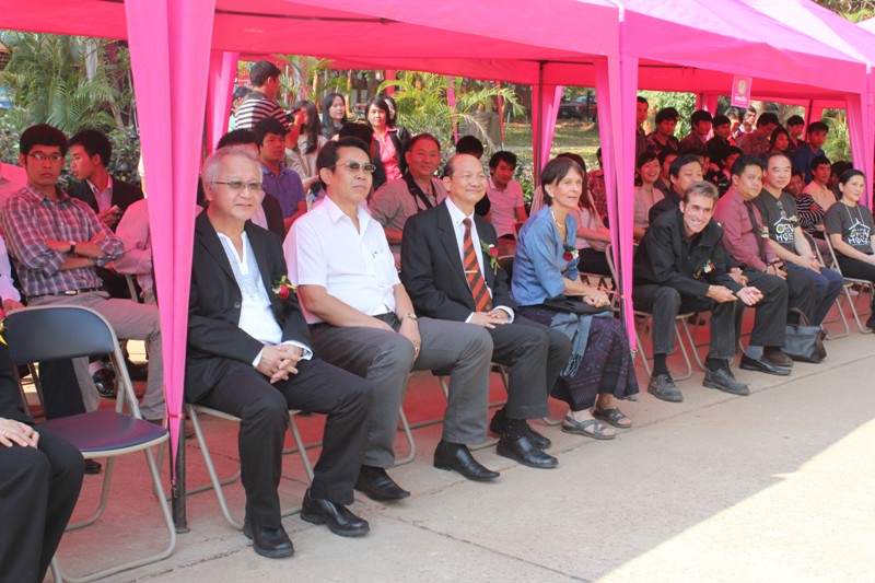 เข้าร่วมกิจกรรมโครงการ Open house 2011/2012  คณะสถาปัตยกรรมศาสตร์  มหาวิทยาลัยขอนแก่น