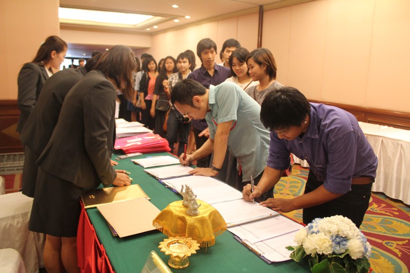 โครงการปัจฉิมนิเทศ ประจำปีการศึกษา 2554 และงานเลี้ยงอำลารุ่นพี่  คณะสถาปัตยกรรมศาสตร์ มหาวิทยาลัยนเรศวร