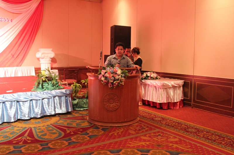 โครงการปัจฉิมนิเทศ ประจำปีการศึกษา 2554 และงานเลี้ยงอำลารุ่นพี่  คณะสถาปัตยกรรมศาสตร์ มหาวิทยาลัยนเรศวร
