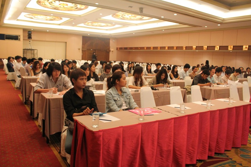 โครงการปัจฉิมนิเทศ ประจำปีการศึกษา 2554 และงานเลี้ยงอำลารุ่นพี่  คณะสถาปัตยกรรมศาสตร์ มหาวิทยาลัยนเรศวร