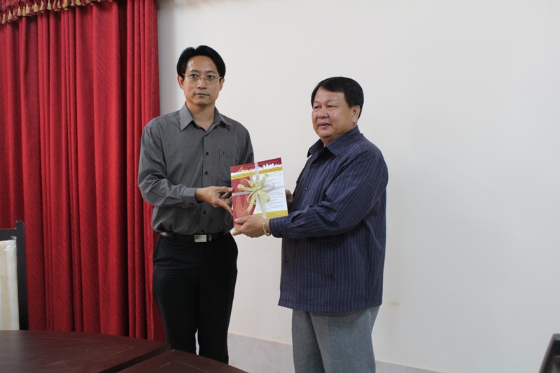 คณะสถาปัตยกรรมศาสตร์ ร่วมมือทางวิชาการ (MOU) กับมหาวิทยาลัยแห่งชาติลาว สปป.ลาว