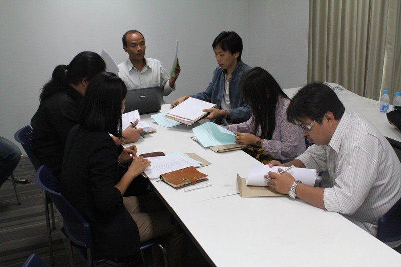 โครงการสัมมนาบุคลากรเพื่อประเมินและพัฒนาแผนการดำเนินงาน คณะสถาปัตยกรรมศาสตร์ ประจำปี 2555