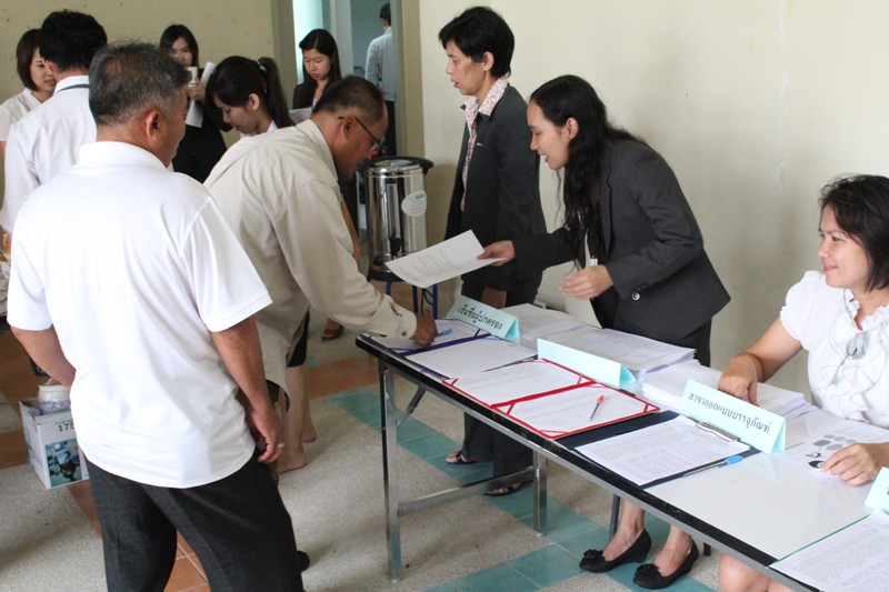 โครงการปฐมนิเทศนิสิตใหม่และพบผู้ปกครอง ประจำปีการศึกษา 2555