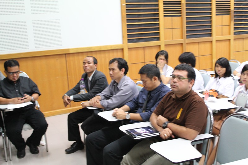 โครงการปฐมนิเทศนิสิตใหม่และพบผู้ปกครอง ประจำปีการศึกษา 2555