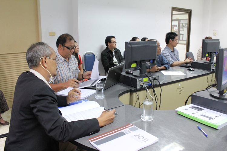 คณะสถาปัตยกรรมศาสตร์  ประกันคุณภาพการศึกษาภายใน ประจำปีการศึกษา 2554