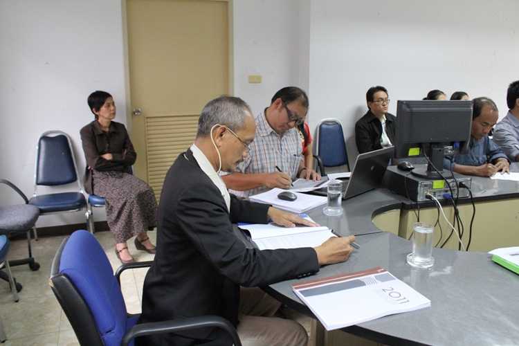คณะสถาปัตยกรรมศาสตร์  ประกันคุณภาพการศึกษาภายใน ประจำปีการศึกษา 2554