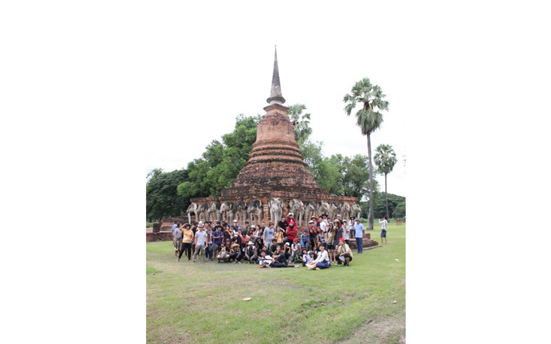 โครงการทัศนศึกษาสถาปัตยกรรม ณ อุทยานประวัติศาสตร์ศรีสัชนาลัย-สุโขทัย 