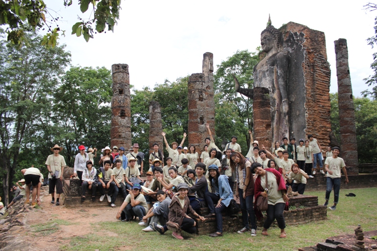 โครงการทัศนศึกษาสถาปัตยกรรม ณ อุทยานประวัติศาสตร์ศรีสัชนาลัย-สุโขทัย 