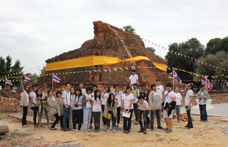 โครงการทัศนศึกษาสถาปัตยกรรม ณ จังหวัด ชัยนาท สิงห์บุรี อ่างทอง พระนครศรีอยุธยา 