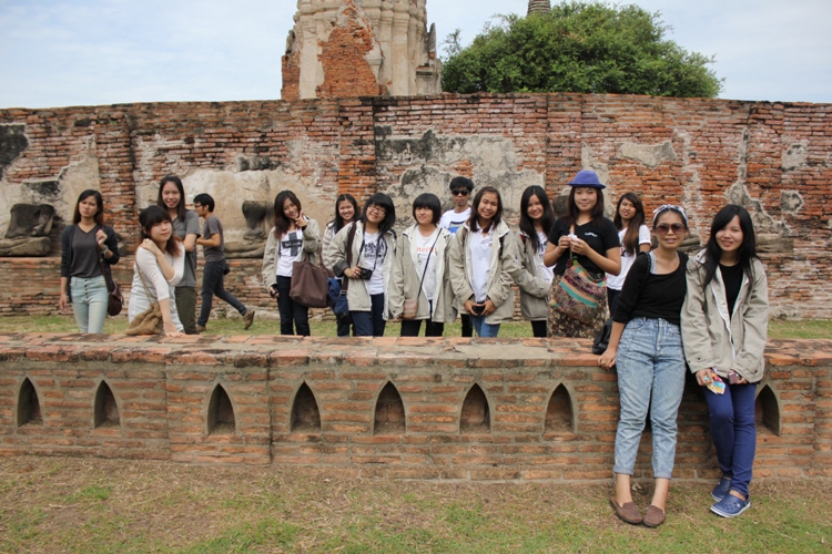 โครงการทัศนศึกษาสถาปัตยกรรม ณ จังหวัด ชัยนาท สิงห์บุรี อ่างทอง พระนครศรีอยุธยา 