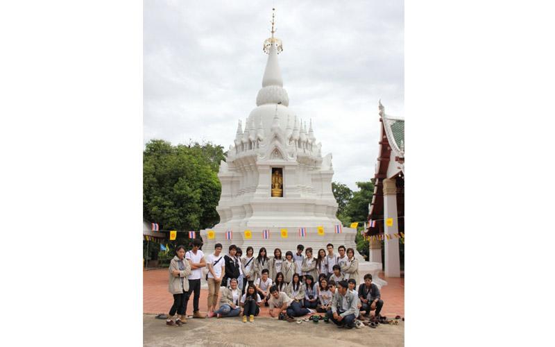 โครงการทัศนศึกษาสถาปัตยกรรม ณ จังหวัด ชัยนาท สิงห์บุรี อ่างทอง พระนครศรีอยุธยา 