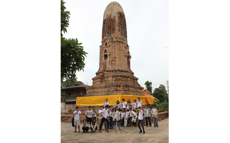 โครงการทัศนศึกษาสถาปัตยกรรม ณ จังหวัด ชัยนาท สิงห์บุรี อ่างทอง พระนครศรีอยุธยา 