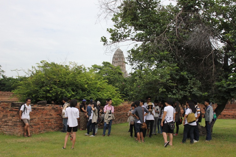 โครงการทัศนศึกษาสถาปัตยกรรม ณ จังหวัด ชัยนาท สิงห์บุรี อ่างทอง พระนครศรีอยุธยา 