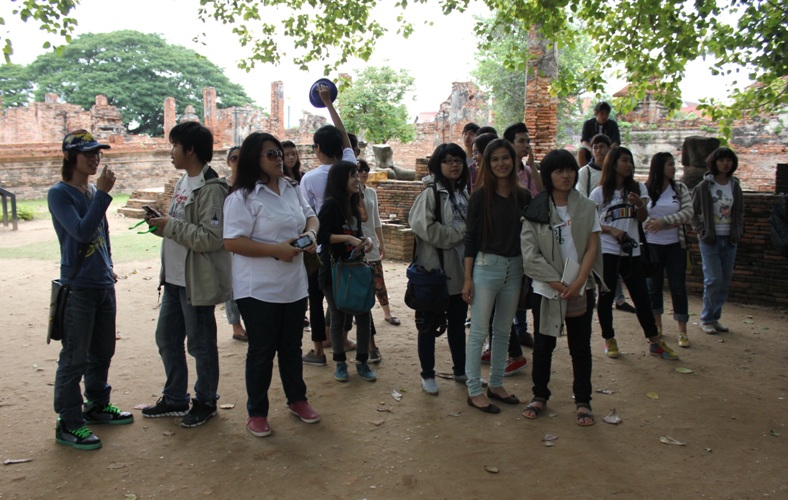 โครงการทัศนศึกษาสถาปัตยกรรม ณ จังหวัด ชัยนาท สิงห์บุรี อ่างทอง พระนครศรีอยุธยา 