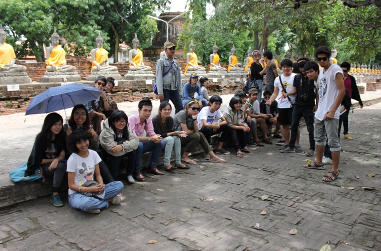 โครงการทัศนศึกษาสถาปัตยกรรม ณ จังหวัด ชัยนาท สิงห์บุรี อ่างทอง พระนครศรีอยุธยา 