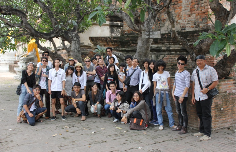 โครงการทัศนศึกษาสถาปัตยกรรม ณ จังหวัด ชัยนาท สิงห์บุรี อ่างทอง พระนครศรีอยุธยา 