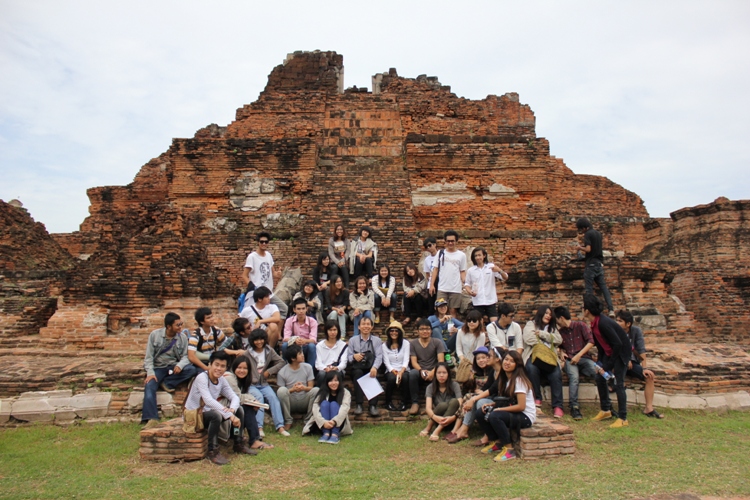 โครงการทัศนศึกษาสถาปัตยกรรม ณ จังหวัด ชัยนาท สิงห์บุรี อ่างทอง พระนครศรีอยุธยา 