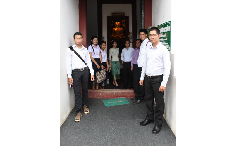 โครงการศึกษาแลกเปลี่ยนทางวิชาการ ระหว่างคณะสถาปัตยกรรมศาสตร์ มหาวิทยาลัยนเรศวร กับคณะสถาปัตยกรรมศาสตร์ มหาวิทยาลัยแห่งชาติลาว