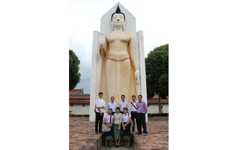 โครงการศึกษาแลกเปลี่ยนทางวิชาการ ระหว่างคณะสถาปัตยกรรมศาสตร์ มหาวิทยาลัยนเรศวร กับคณะสถาปัตยกรรมศาสตร์ มหาวิทยาลัยแห่งชาติลาว