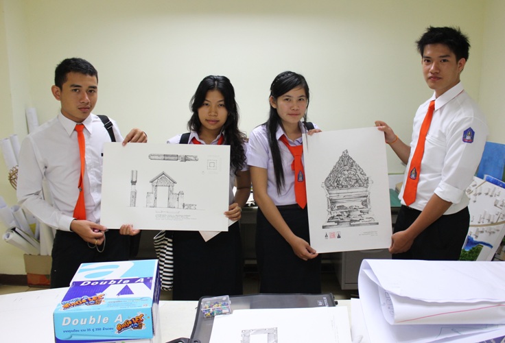 โครงการศึกษาแลกเปลี่ยนทางวิชาการ ระหว่างคณะสถาปัตยกรรมศาสตร์ มหาวิทยาลัยนเรศวร กับคณะสถาปัตยกรรมศาสตร์ มหาวิทยาลัยแห่งชาติลาว