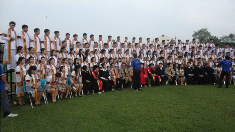 พิธีรับพระราชทานปริญญาบัตร ประจำปีการศึกษา 2554