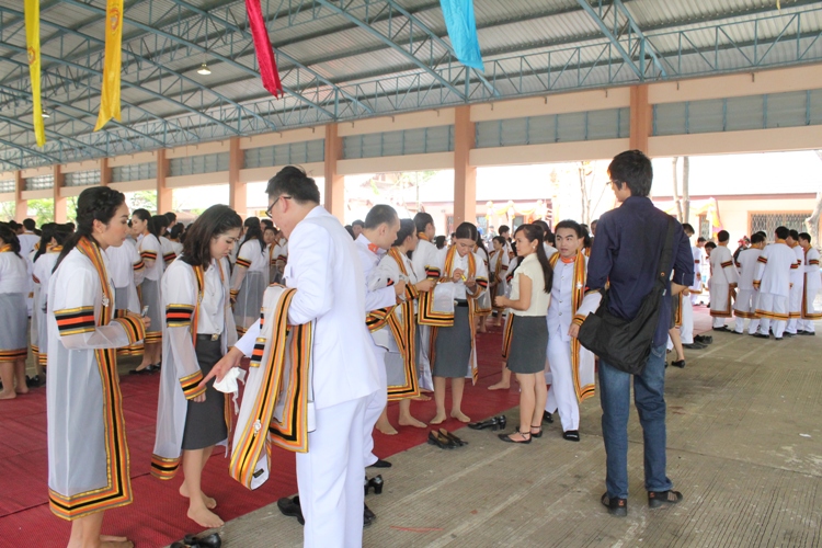 พิธีรับพระราชทานปริญญาบัตร ประจำปีการศึกษา 2554