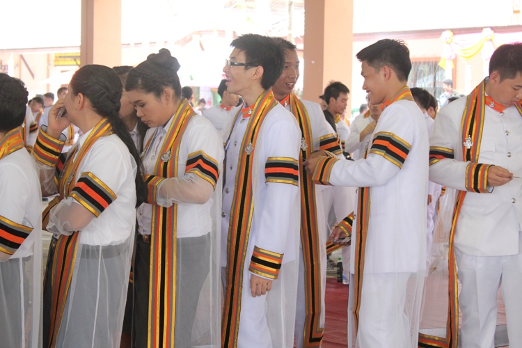 พิธีรับพระราชทานปริญญาบัตร ประจำปีการศึกษา 2554