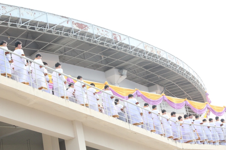 พิธีรับพระราชทานปริญญาบัตร ประจำปีการศึกษา 2554
