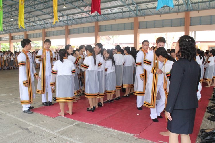พิธีรับพระราชทานปริญญาบัตร ประจำปีการศึกษา 2554