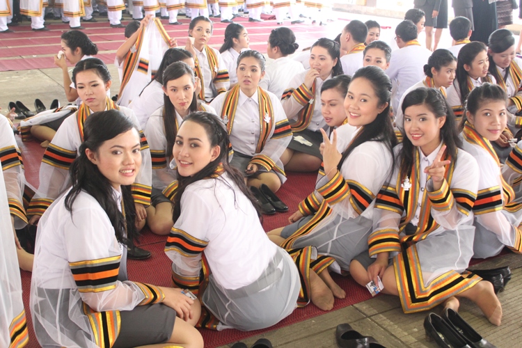 พิธีรับพระราชทานปริญญาบัตร ประจำปีการศึกษา 2554