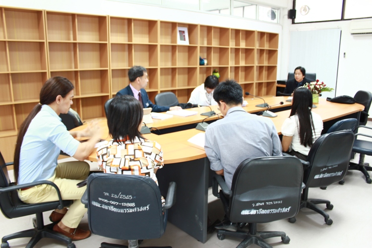 ตรวจประเมินคุณภาพภายนอกรอบสาม คณะสถาปัตยกรรมศาสตร์ มหาวิทยาลัยนเรศวร