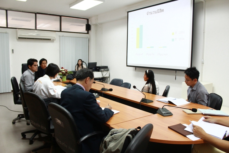 ตรวจประเมินคุณภาพภายนอกรอบสาม คณะสถาปัตยกรรมศาสตร์ มหาวิทยาลัยนเรศวร