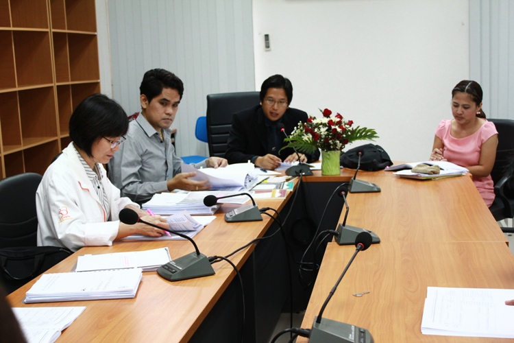 ตรวจประเมินคุณภาพภายนอกรอบสาม คณะสถาปัตยกรรมศาสตร์ มหาวิทยาลัยนเรศวร