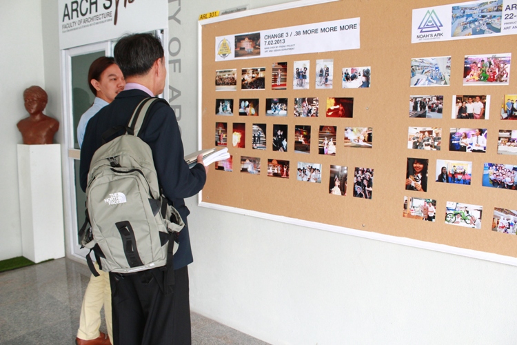 ตรวจประเมินคุณภาพภายนอกรอบสาม คณะสถาปัตยกรรมศาสตร์ มหาวิทยาลัยนเรศวร