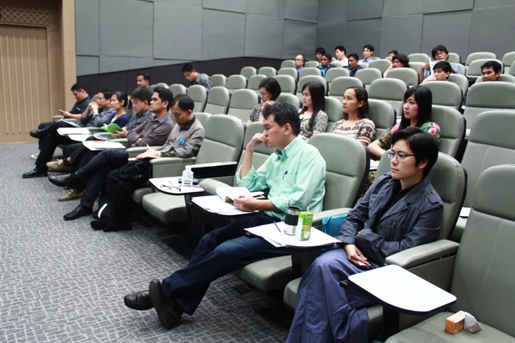 โครงการสัมมนาบุคลากรคณะสถาปัตยกรรมศาสตร์ ประจำปี 2556