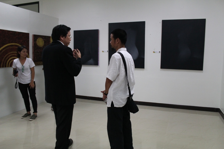 พิธีเปิดนิทรรศการ แลกเปลี่ยนศิลปกรรมไทย-เวียด