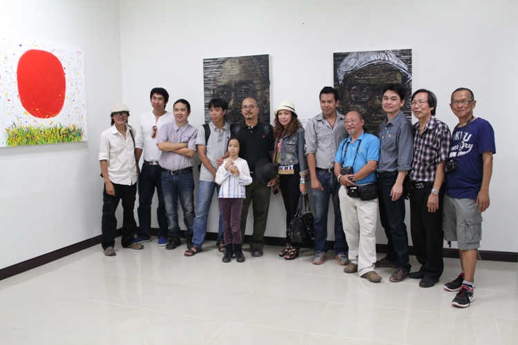 พิธีเปิดนิทรรศการ แลกเปลี่ยนศิลปกรรมไทย-เวียด